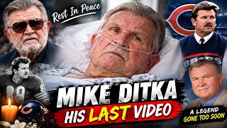 Mike Ditka Dies at 86 💔 NFL Legend & Chicago Bears Coach Remembered