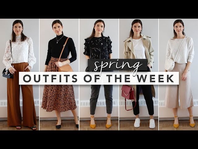 Styling Spring Outfits of the Week | by Erin Elizabeth