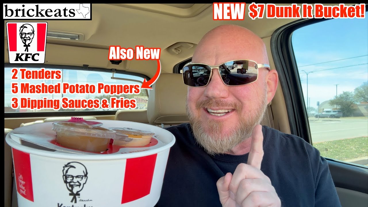 KFC’s NEW $7 Dunk It Bucket—Finger Lickin’ or Finger Skippin’? 🍟🤔