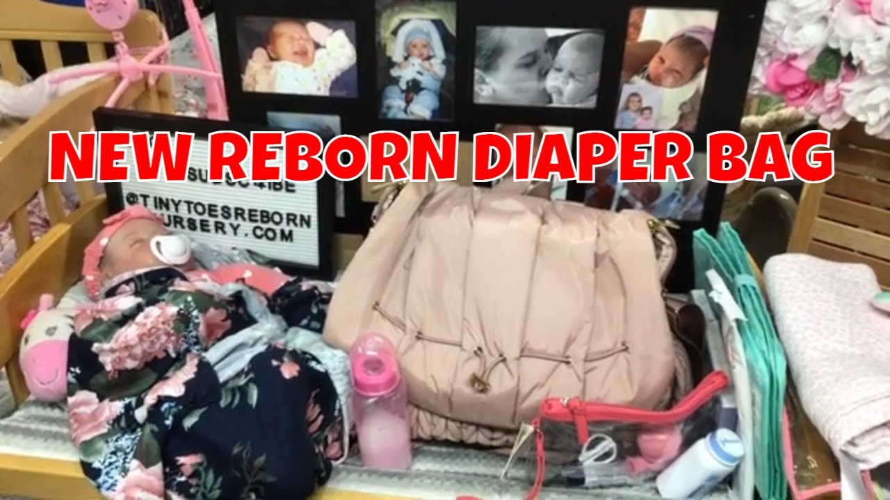 NEW REBORN DIAPER BAG YouTube