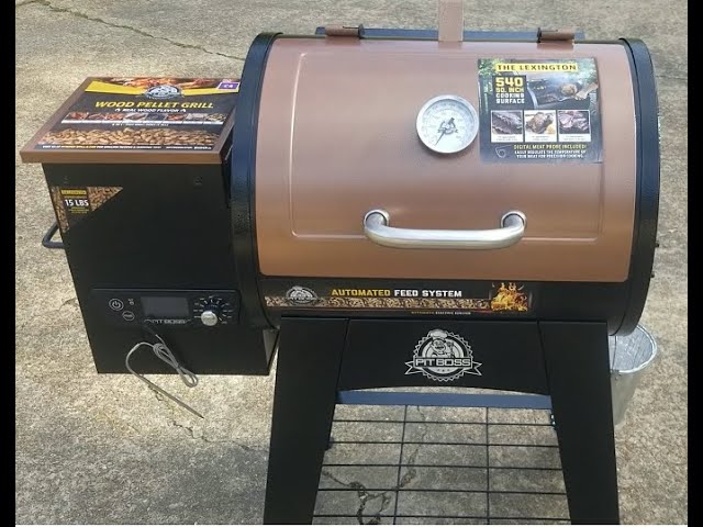 Pit Boss Lexington 540 Sq. In. Wood Pellet Grill W/ Flame Broiler