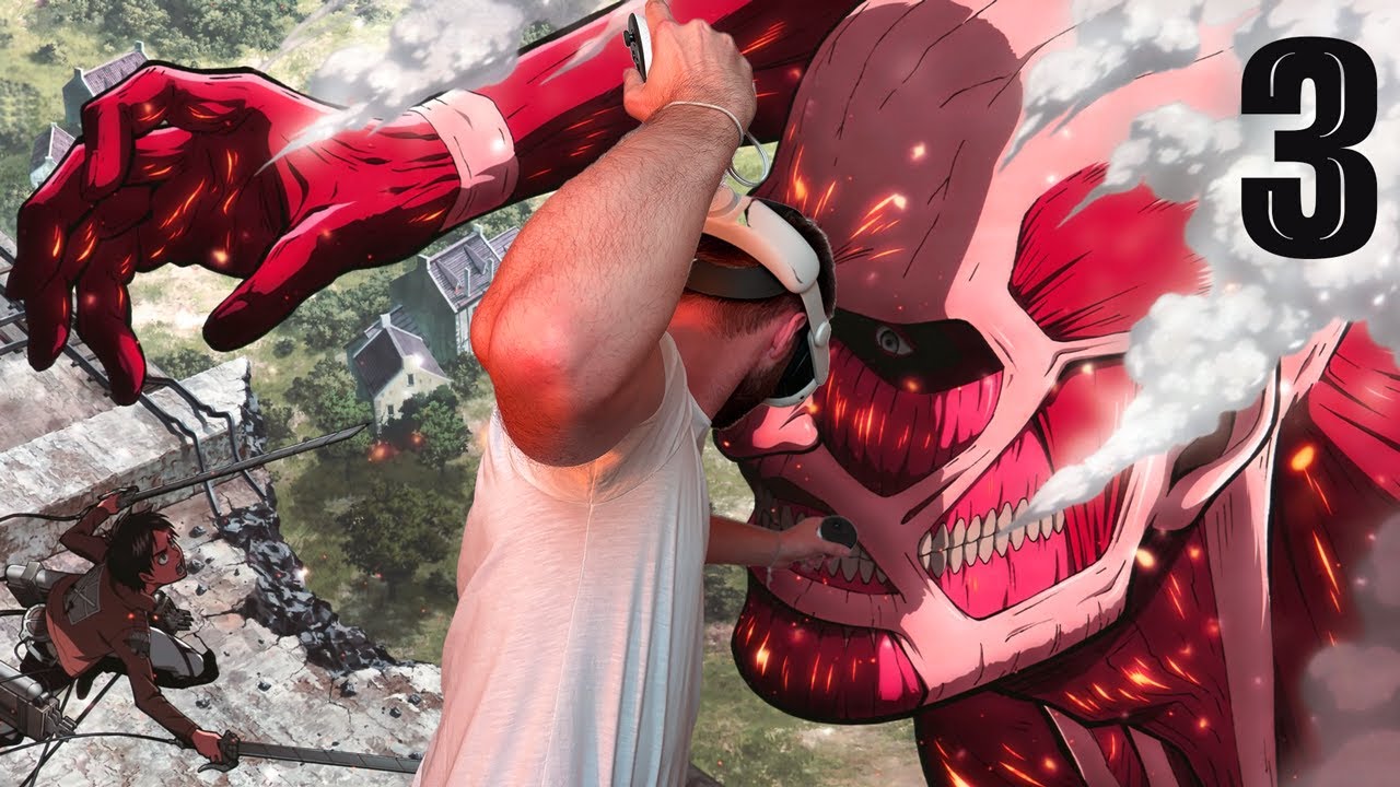 ATTACK ON TITAN IS CRAZY IN VR! PART 3 (GERMAN/META QUEST 3)