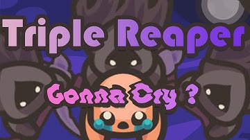 taming.io triple reapers - repellent only math and is reaper really overpower ?