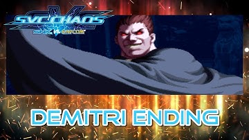 SNK vs. Capcom - SVC Chaos - Demitri Ending - Arcade