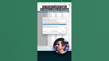 Tachar con formato condicional en #excel