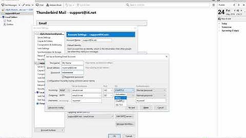 How to Setup Email In Thunderbird