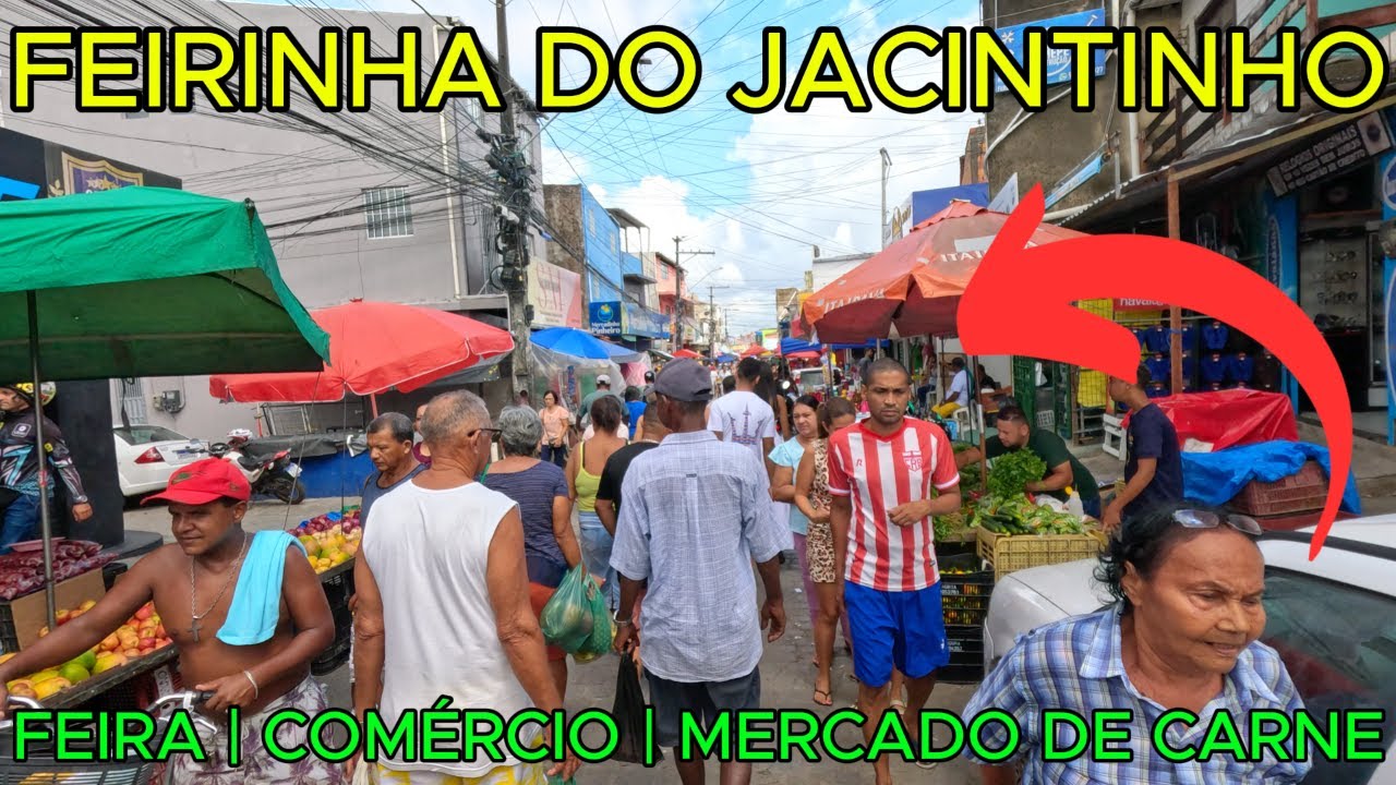 Feirinha do Jacintinho | Comércio , Feira e Mercado | Maceió - AL | 4K UHD