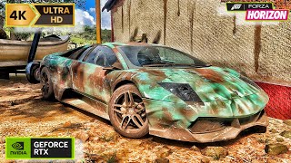 REBUILDING ABONDONED 2010 LAMBORGHINI MURCIELAGO | FORZA HORIZON 5 | KEYBOARD GAMEPLAY | 4K 60fps