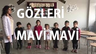 Atatürk Şarkısı Orff Ritim Çubukları Eşliği Gözleri Mavi Mavi Saçları Sarı Sarı Atatürk Çocukları