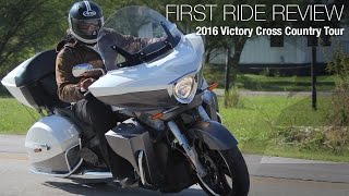 2016 Victory Cross Country Tour First Ride Review - MotoUSA