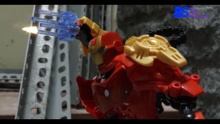 Iron Man vs The Hulk Stop Motion