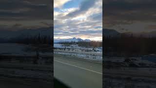 Amazing Mountain View on our vacation near Anchorage Alaska!