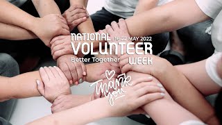 National Volunteer Week - Thank You!