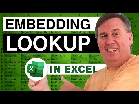 Excel - Bonus Calculations: Use VLOOKUP & Embed Tables - Episode 1135