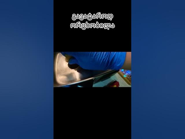 ვიდეო: ხორცსაკეპის  გალესვა 1 წუთში სახლიდან გაუსვლელად #ხორცსაკეპი #ხრიკი