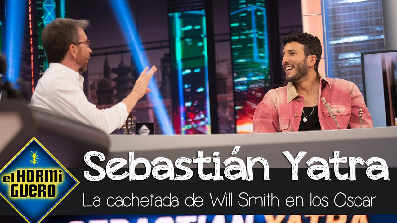 Así vivió Sebastián Yatra junto a Beyoncé la cachetada de Will Smith en los Oscar - El Hormiguero