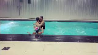 Sushmita Sen Swimming