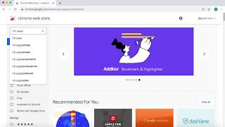 chrome一键网页全屏截图