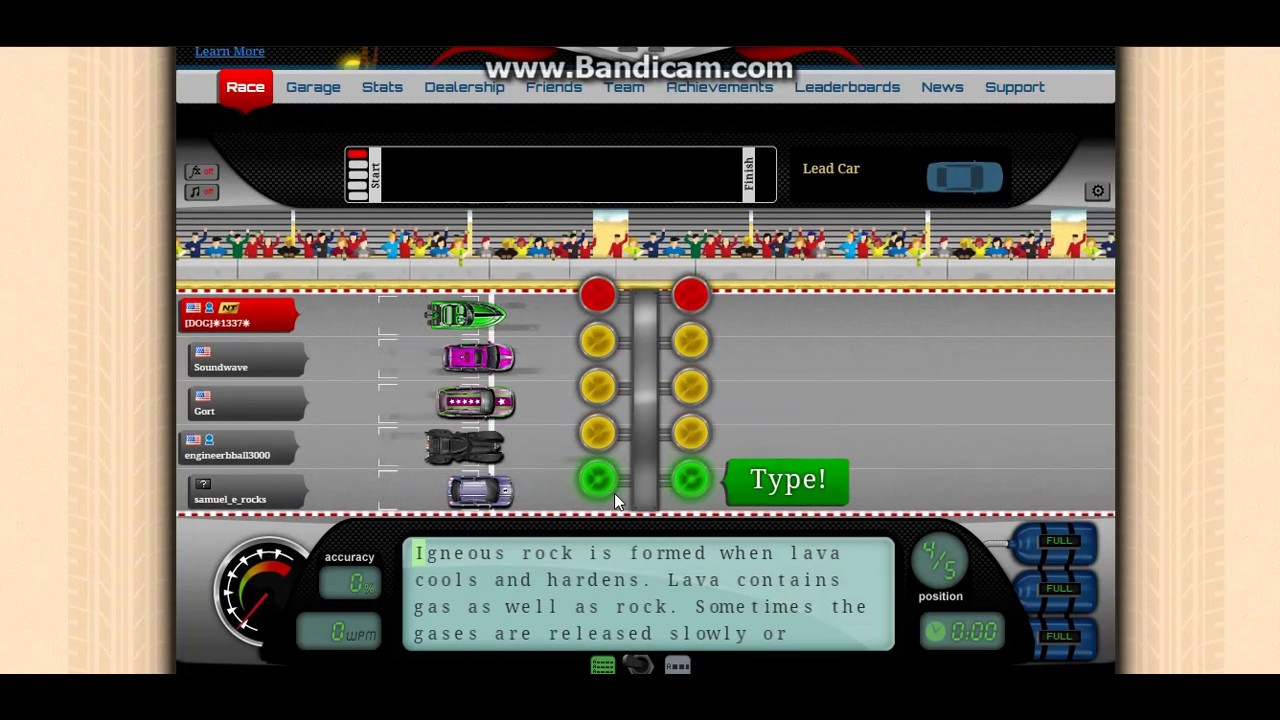 Nitro Type - Summer Event 2017 [#5]: I'm "Faster n' You"