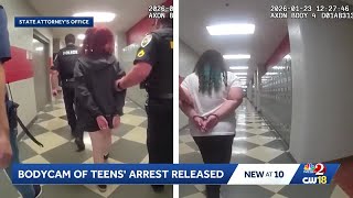 Body cam shows arrest of Lake Brantley students charged in murder plot