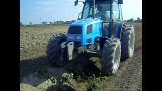 Landini Globus 75 con scavafossi Dondi DBR 75...