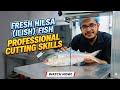 FRESH HILSHA FISH PROFESSIONAL CUTTING SKILLS AMAZING VIDEO