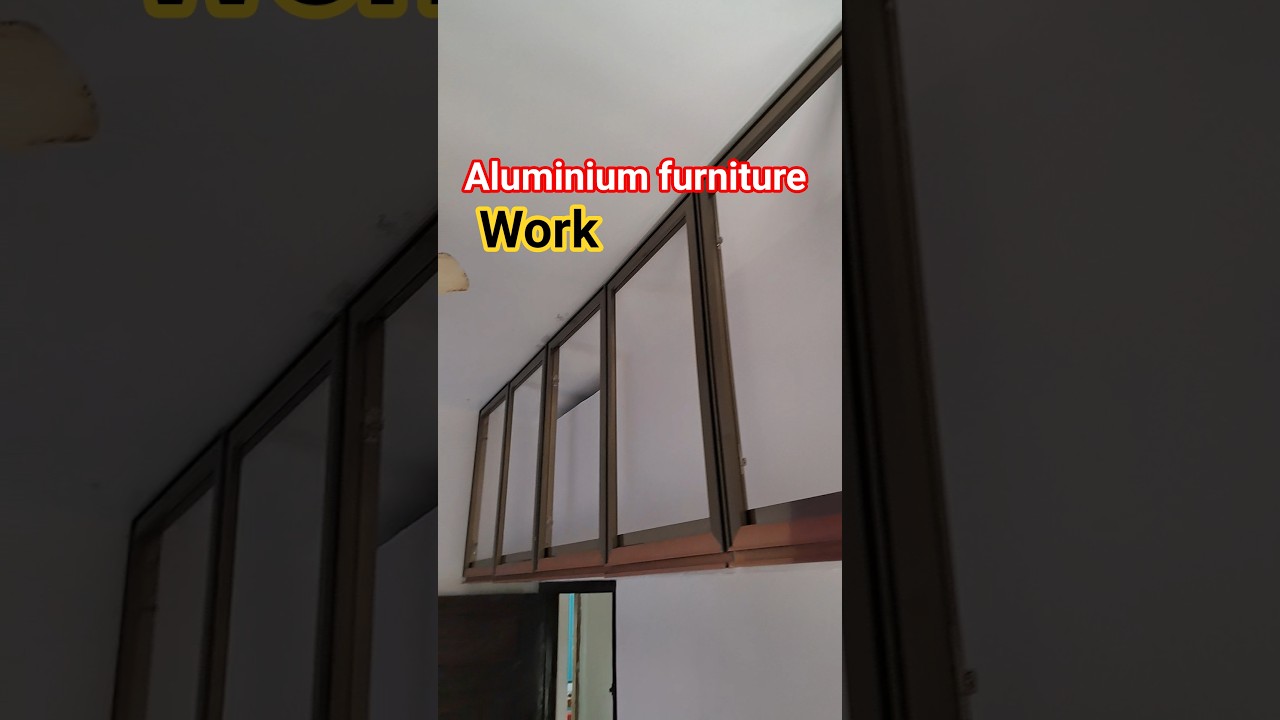 aluminium furniture work 