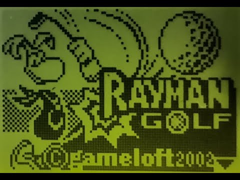 Rayman Golf Gameplay Demo (Nokia 3410)