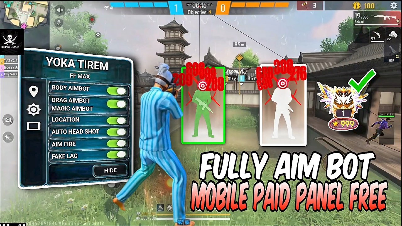 FF PANEL MOBILE | FREE FIRE PANEL OB52 UPDATE | FF MAX META DATA FILE FREE FIRE HACK NEW