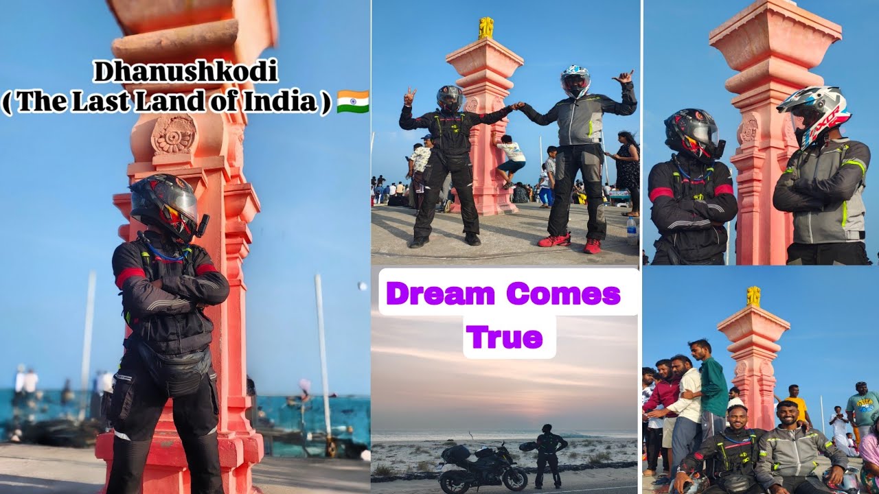 DAY - 8 | 🏍️ From Dream to Reality 🤩 | Dhanushkodi - The Last Land of India🇮🇳 @jayeshpujari2567