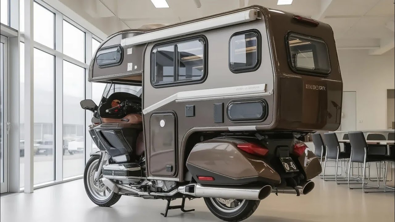 Обзор Honda Gold Wing Trike GCT Camper 2026 года | Идеальный туристический трицикл со встроенным ...