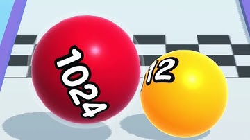 Ball Run 2048 Merge Number ! MAX LEVELS Gameplay Walkthrough New Update Part 446 android, ios