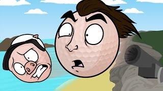 Pirate Ship Mini Golf: Part 2!  Tower Unite Funny Moments