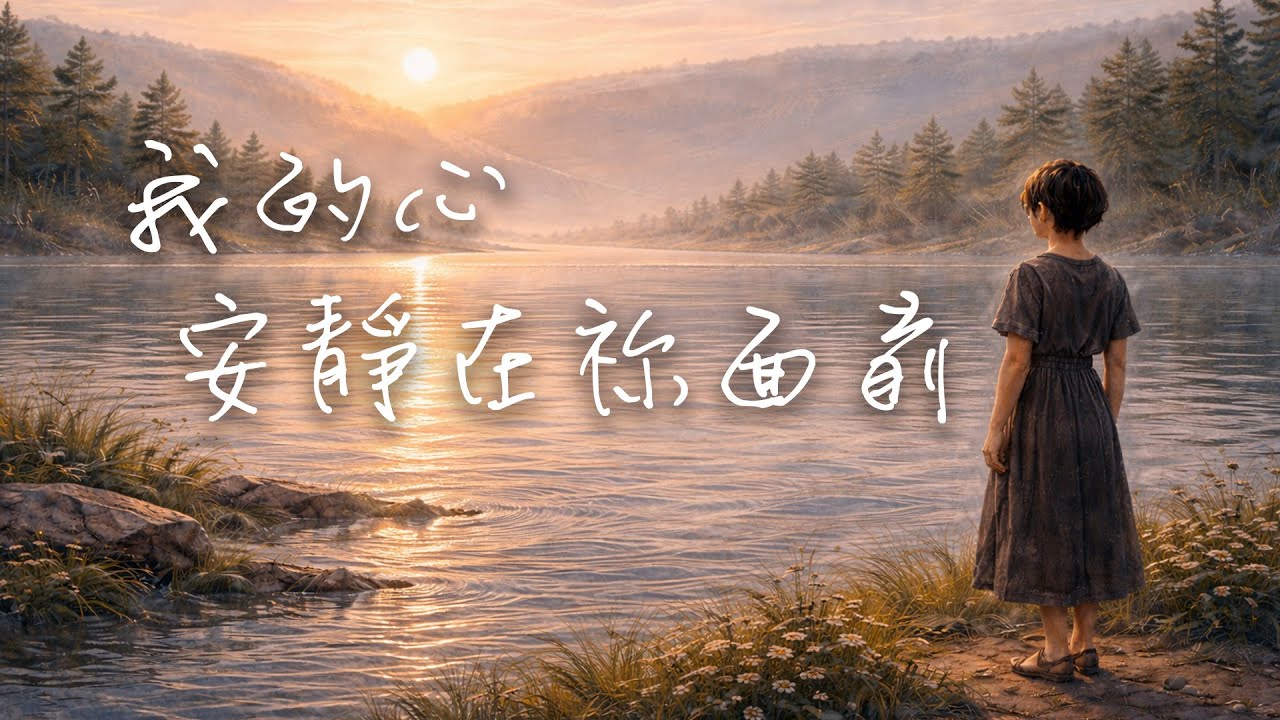 我的心安靜在祢面前  