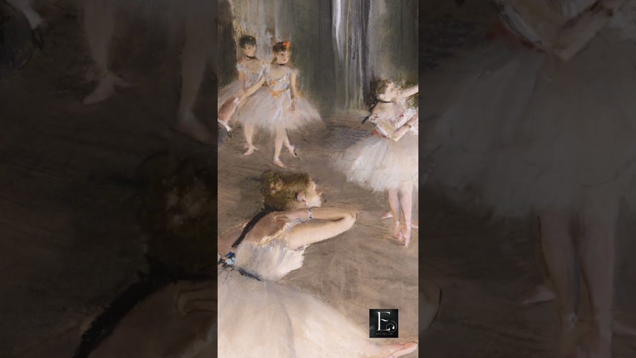 Edgar Degas — Rehearsal Onstage