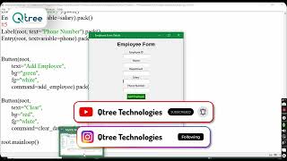 Python & MySQL Student Project: Employee Management System | Hariprasath S