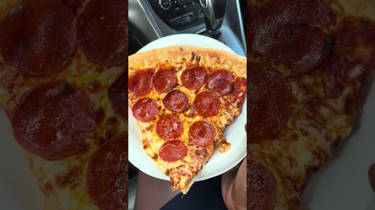 POV Costco’s 2$ Pepperoni Pizza Slice 🍕 
