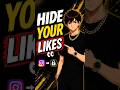 Hide Your Likes On Instagram