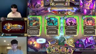 che0nsu vs kin0531 - Division A - Hearthstone Grandmasters Asia-Pacific 2020 Season 1 - Week 6