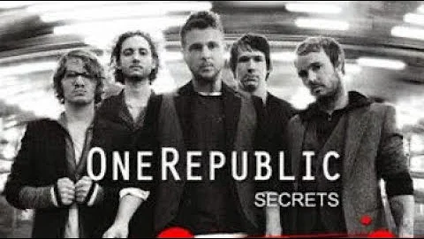 Secrets (acoustic) by One Republic with lyric on screen
