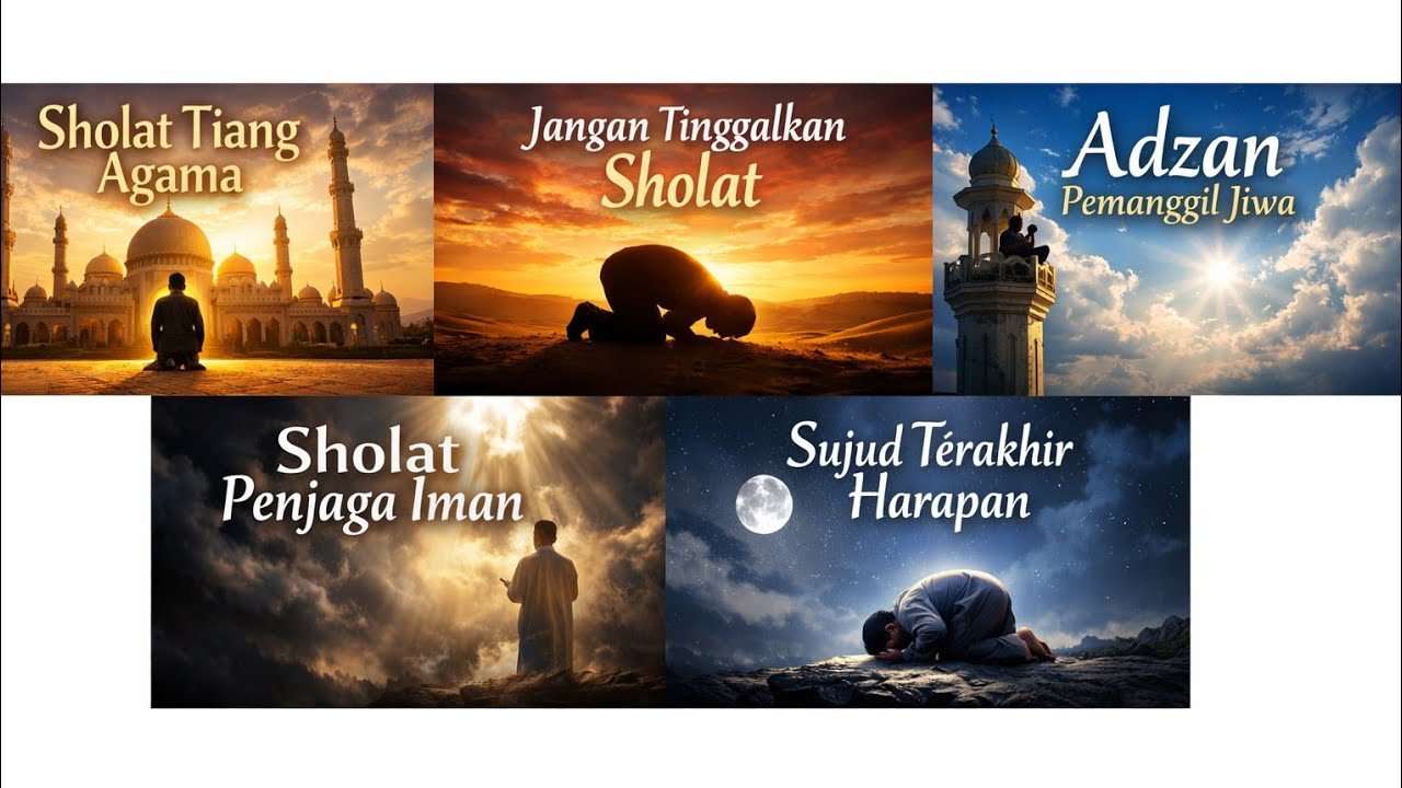  ALUNAN SHOLAT & NASYID SHOLAT TIANG AGAMA