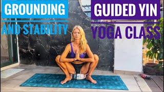 Guided Yin Yoga Class | Grounding & Stability | New Moon Taurus | Feminine Energy #yoga