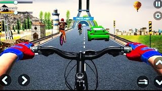 Play BMX Bicycle racing & enjoy cycle stunts with cycle race & bike games tricks !|Android gameplay| screenshot 3