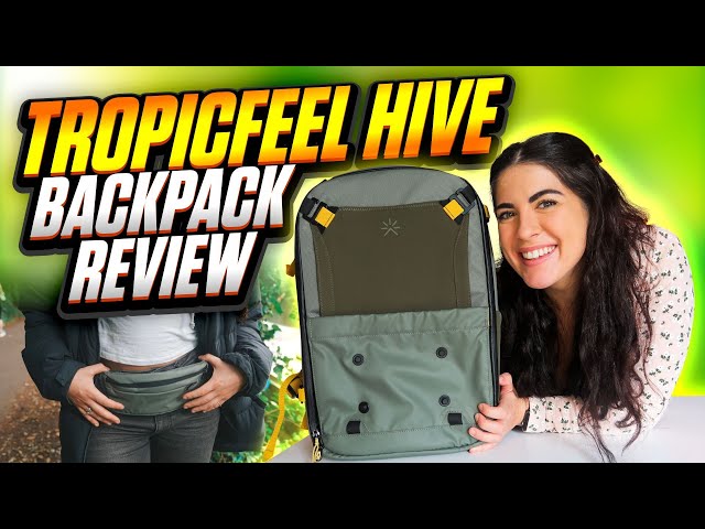 TROPICFEEL HIVE BACKPACK REVIEW 2023 (The most stylish backpack