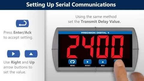 Setting Up Serial Communications