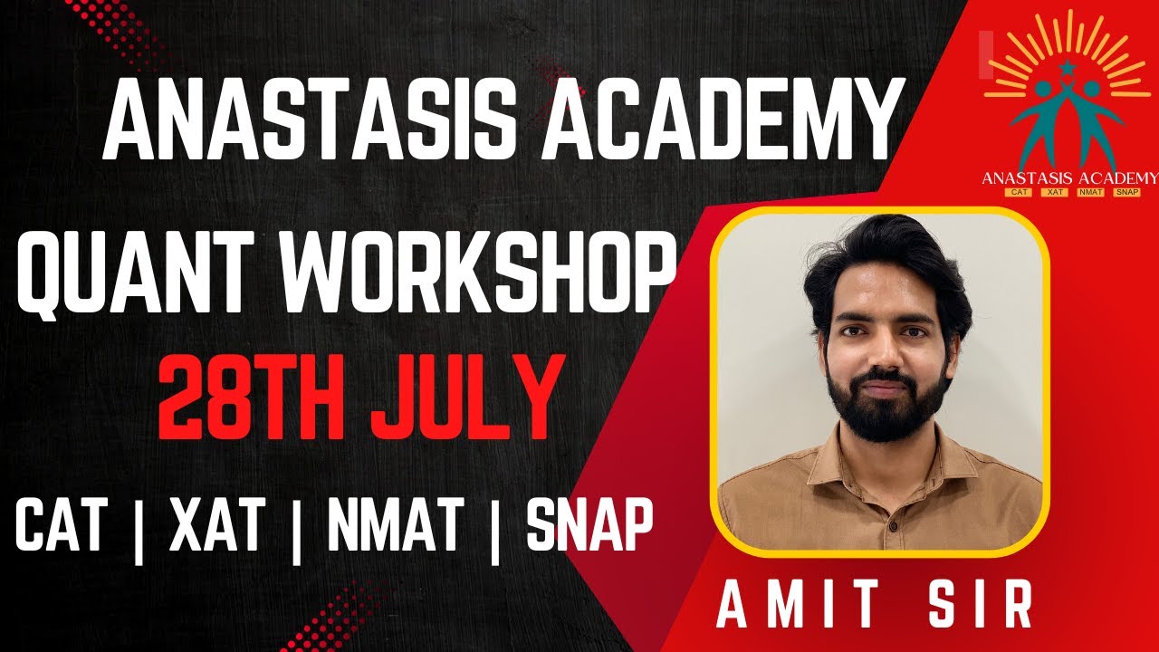 CAT 2025 Quant Workshop -11 | Mixed Advanced Questions | Free MBA Prep ...