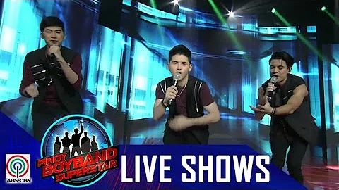Pinoy Boyband Superstar Live Shows: Allen, Miko & Russell - "Tearin' Up My Heart"