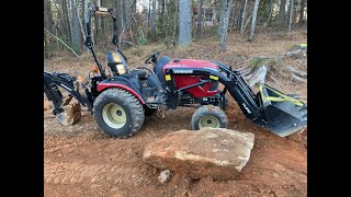 Yanmar SA424 Stump Removal
