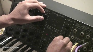 Korg MS-20 resonance beat 2 #korgms20