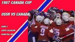 1987 Canada Cup Game 2 Canada Vs. Soviet Union